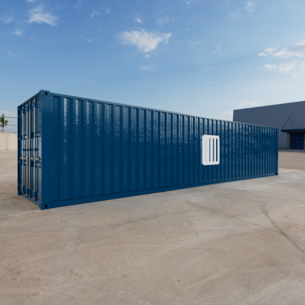 Conteneur maritime 40 pieds – 28,3 m² – stockage